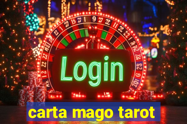 carta mago tarot